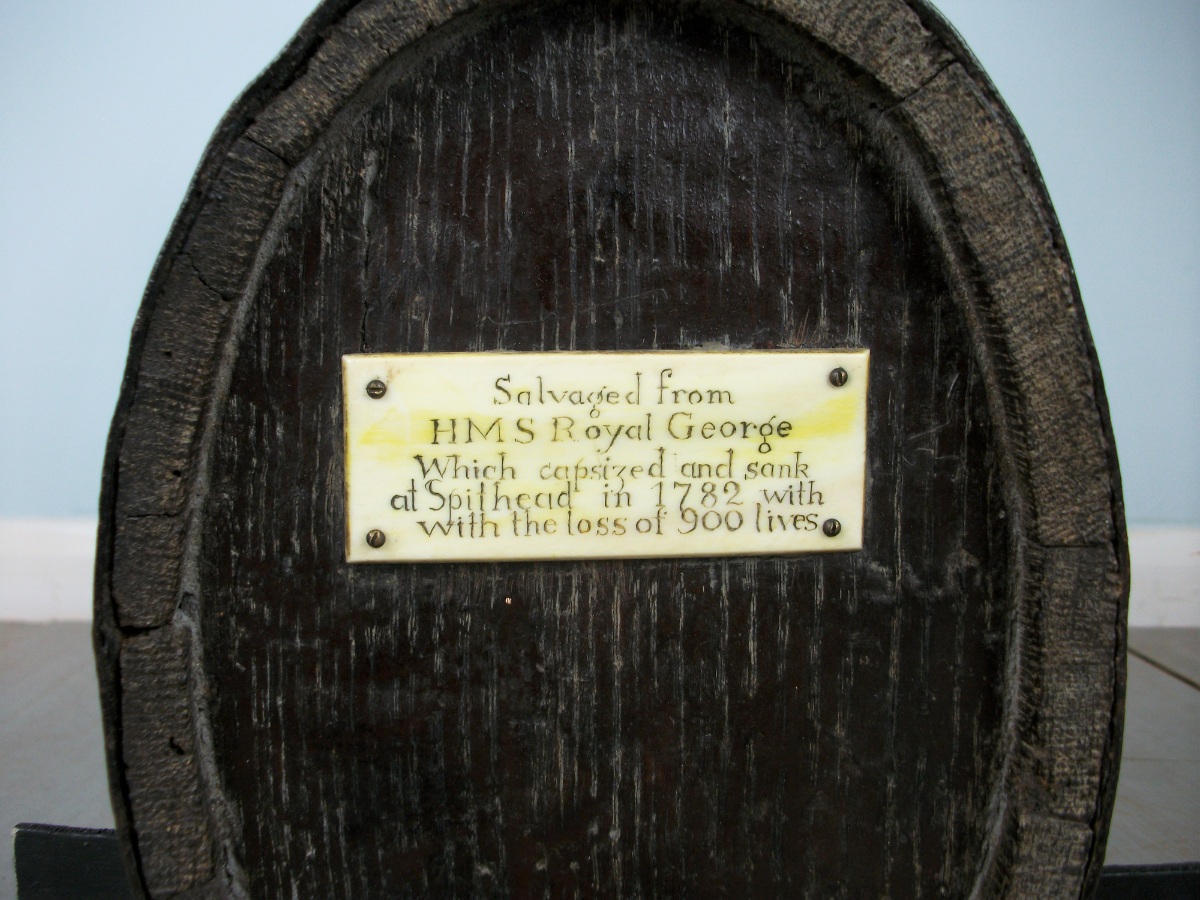 18th Century Oak Ship’s Spirit Barrel from HMS Royal George